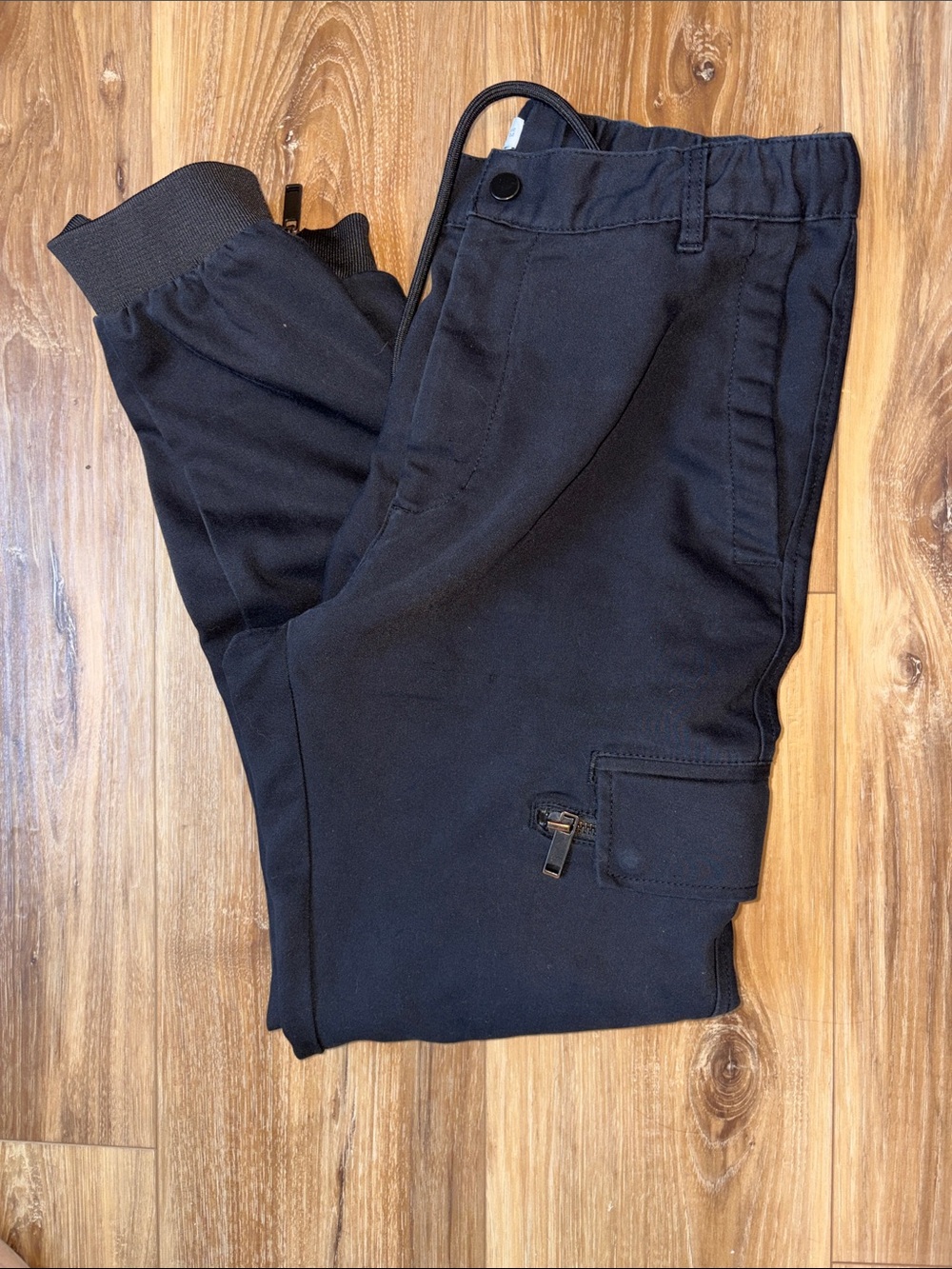 Zara Black Women's Cargo Jogger Pants
